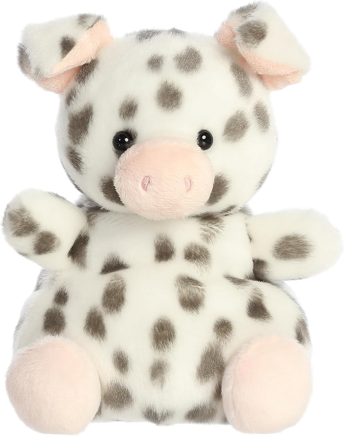 image:imageAurora Adorable Palm Pals Party Sized Piggles Spotted Piglet Stuffed Animal  Fun Collectible Plush for Kids and Adult Collectors  Perfect for Decorating Rooms and Birthday Gifts  Gray 8 Inches