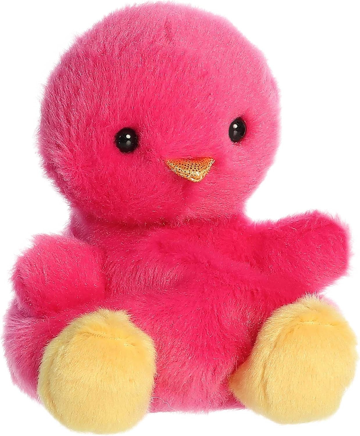 image:imageAurora Adorable Palm Pals Peyton Pink Chick Stuffed Animal Fun Collectible Plush for Kids and Adult Collectors Perfect for Decorating Rooms and Birthday Gifts 4 Inches