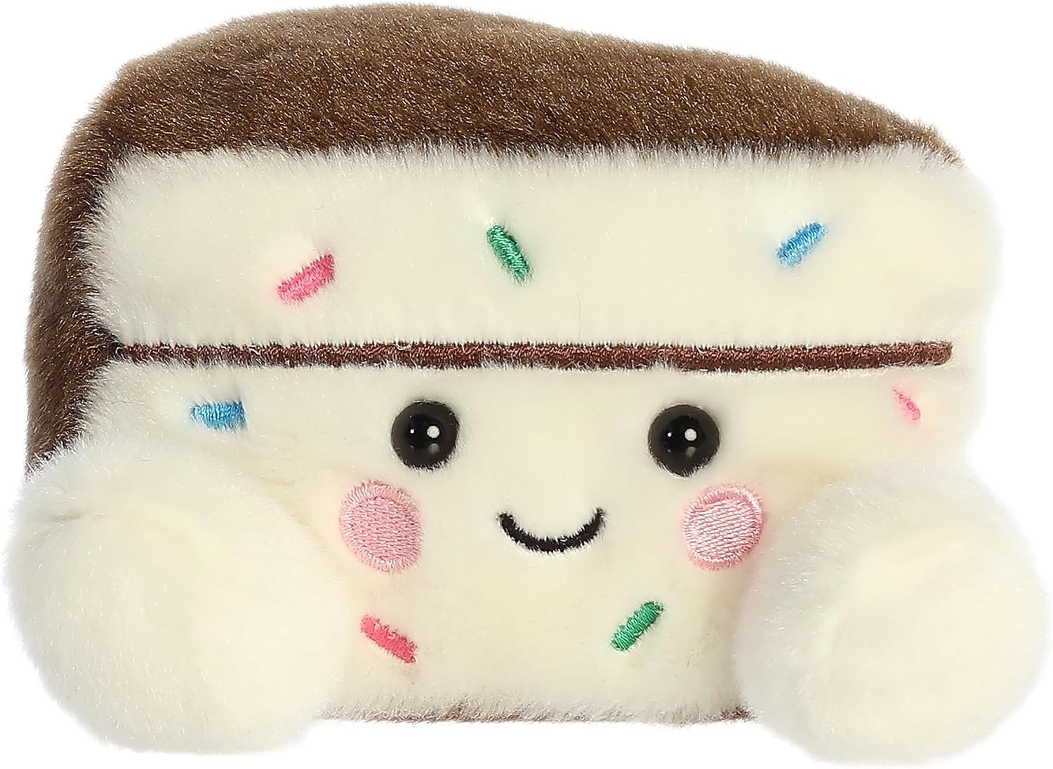 image:imageAurora Adorable Palm Pals Sprinkles Cake Slice Stuffed Animal Fun Collectible Plush for Kids and Adult Collectors Perfect for Decorating Rooms and Birthday Gifts Multicolor 45 Inches