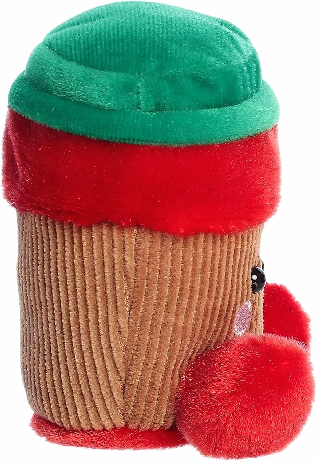 image:imageAurora Festive Palm Pals Jo Peppermint Mocha Stuffed Animal Fun Collectible Plush for Kids and Adult Collectors Perfect for Holiday Decorations or Gifts Red 45 Inches