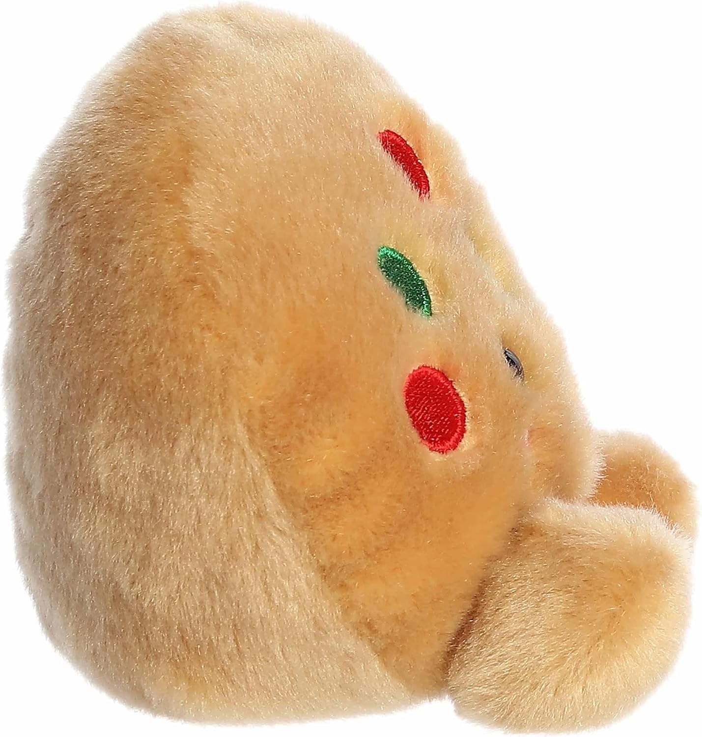 image:imageAurora Festive Palm Pals Kringle Cookie Stuffed Animal Fun Collectible Plush for Kids and Adult Collectors Perfect for Holiday Decorations or Gifts Brown 5 Inches
