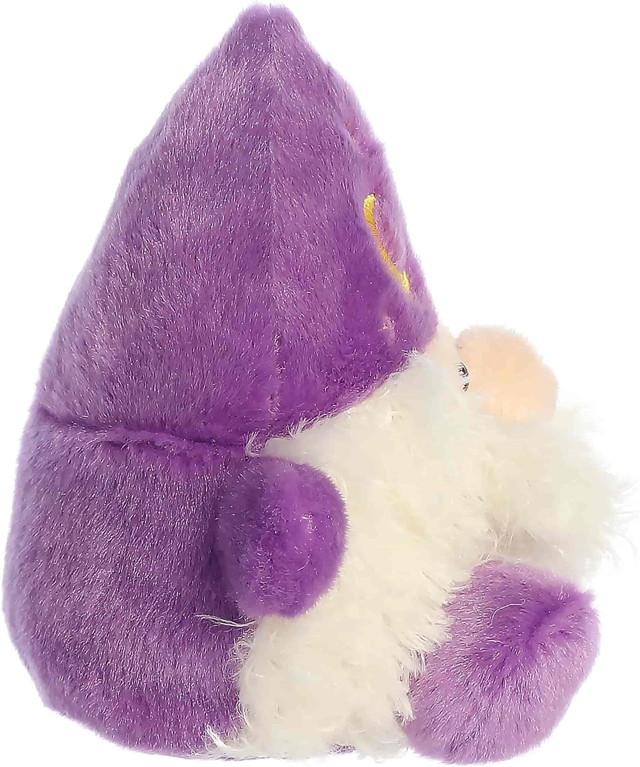 image:imageAurora Magical Palm Pals Ezerick Wizard Stuffed Animal Fun Seasonal Plush for Kids and Adult Collectors Perfect for Halloween Decorations and Gifts Purple 5 Inches