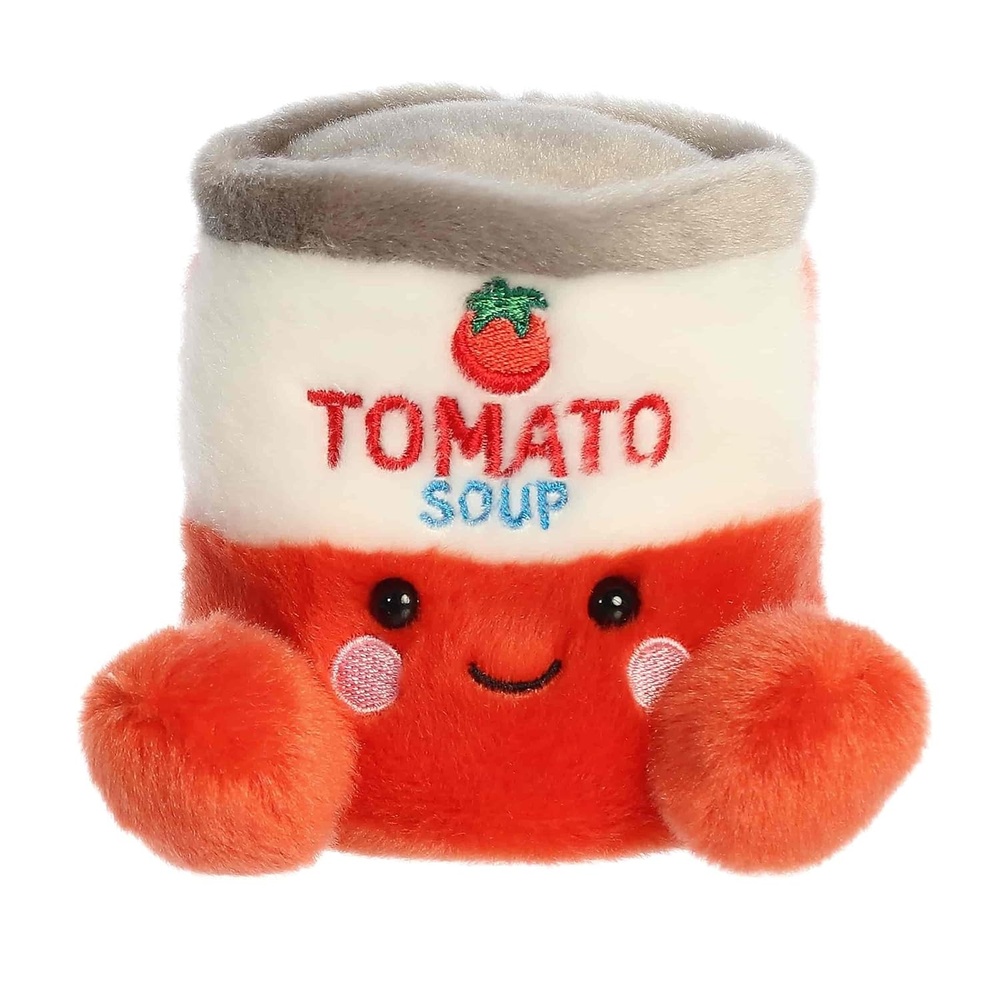 image:imageAurora Adorable Palm Pals Andy Tomato Soup Can Stuffed Animal  Fun Collectible Plush For Kids and Adult Collectors  Perfect for Decorating Rooms and Birthday Gifts  Red 4 Inches