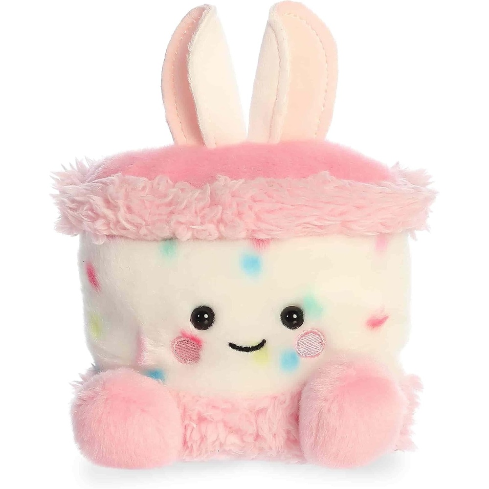 image:imageAurora Adorable Palm Pals Bubbi Bunny Cake Stuffed Animal  Fun Collectible Plush For Kids and Adult Collectors  Seasonal Plush For Easter Holiday  Pink 55 Inches