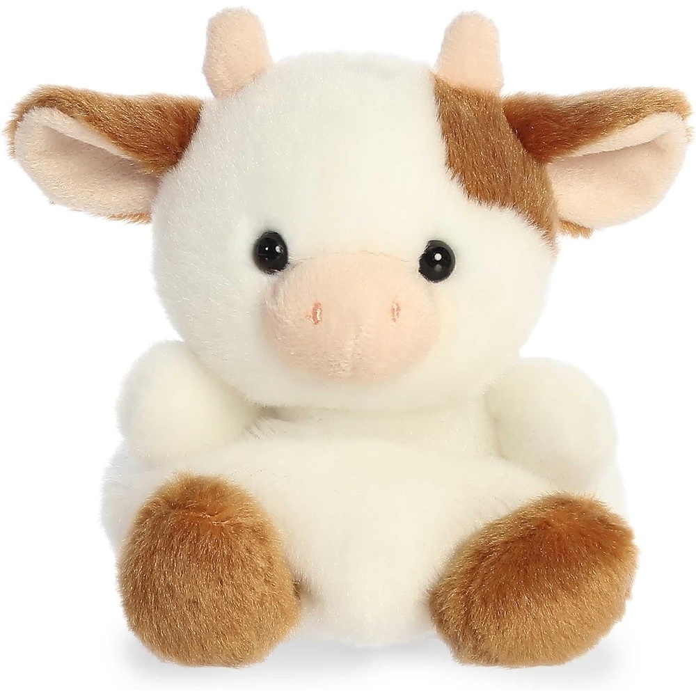 image:imageAurora Adorable Palm Pals Caroline Brown Cow Stuffed Animal  Fun Collectible Plush for Kids and Adult Collectors  Perfect for Decorating Rooms and Birthday Gifts  5 Inches