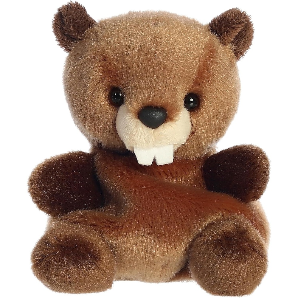 image:imageAurora Adorable Palm Pals Chewy Beaver Stuffed Animal  Fun Collectible Plush for Kids and Adult Collectors  Perfect for Decorating Rooms and Birthday Gifts  Brown 55 Inches