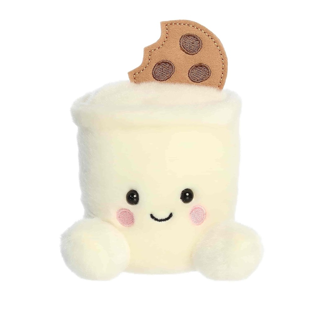 image:imageAurora Adorable Palm Pals Duncan Milk amp Cookies Stuffed Animal  Fun Collectible Plush For Kids and Adult Collectors  Perfect for Decorating Rooms and Birthday Gifts  White 4 Inches