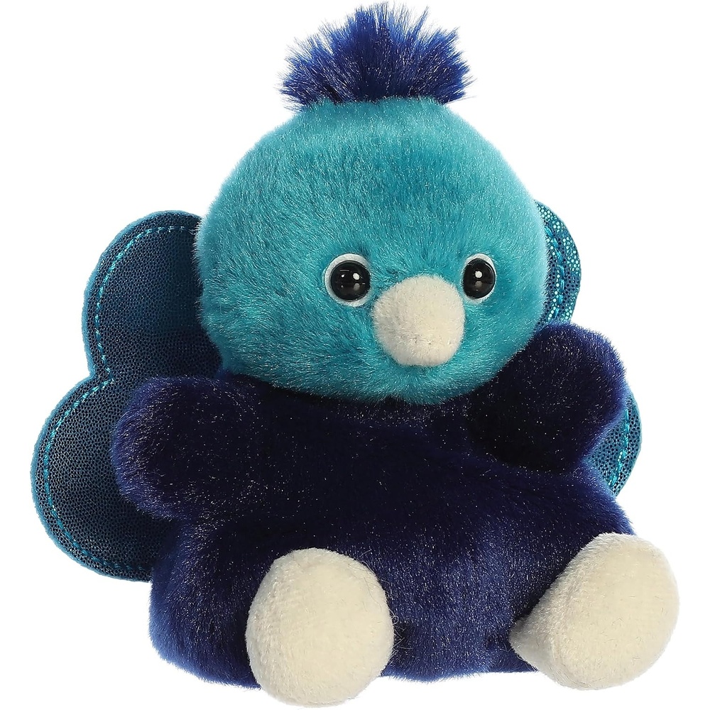 image:imageAurora Adorable Palm Pals Elton Peacock Stuffed Animal  Fun Collectible Plush for Kids and Adult Collectors  Perfect for Decorating Rooms and Birthday Gifts  Blue 5 Inches