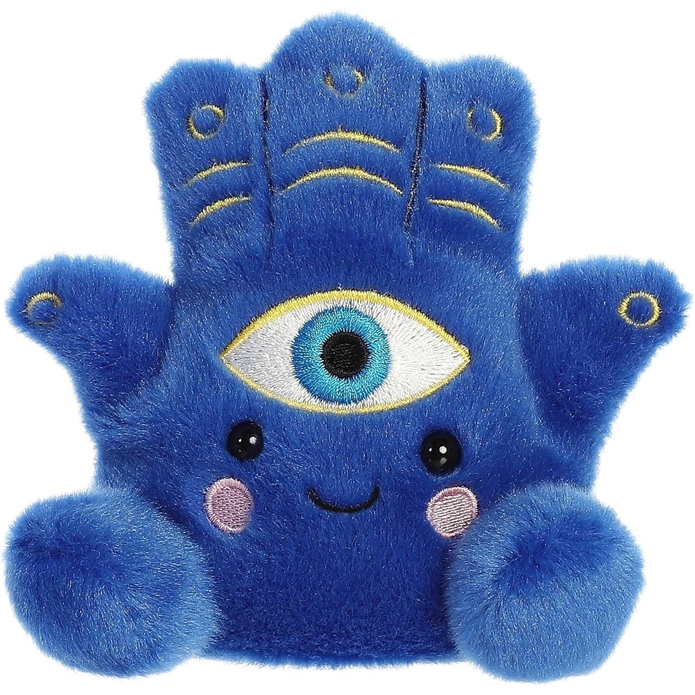 image:imageAurora Adorable Palm Pals Farah Hamsa Stuffed Animal  Fun Collectible Plush for Kids and Adult Collectors  Perfect for Decorating Rooms and Birthday Gifts  Blue 45 Inches