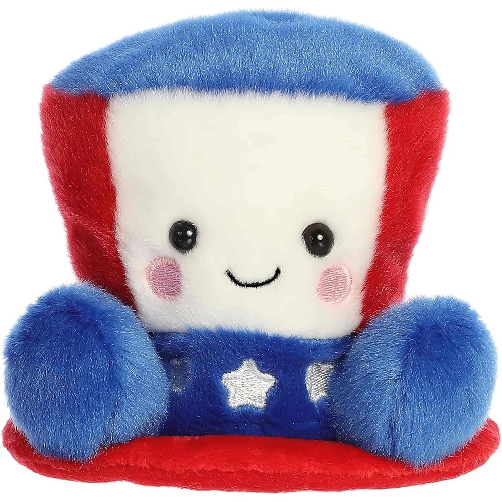 image:imageAurora Adorable Palm Pals Freedom Hat Stuffed Animal  Fun Collectible Plush for Kids and Adult Collectors  Perfect for Decorating Rooms and Birthday Gifts  Multicolor 5 Inches