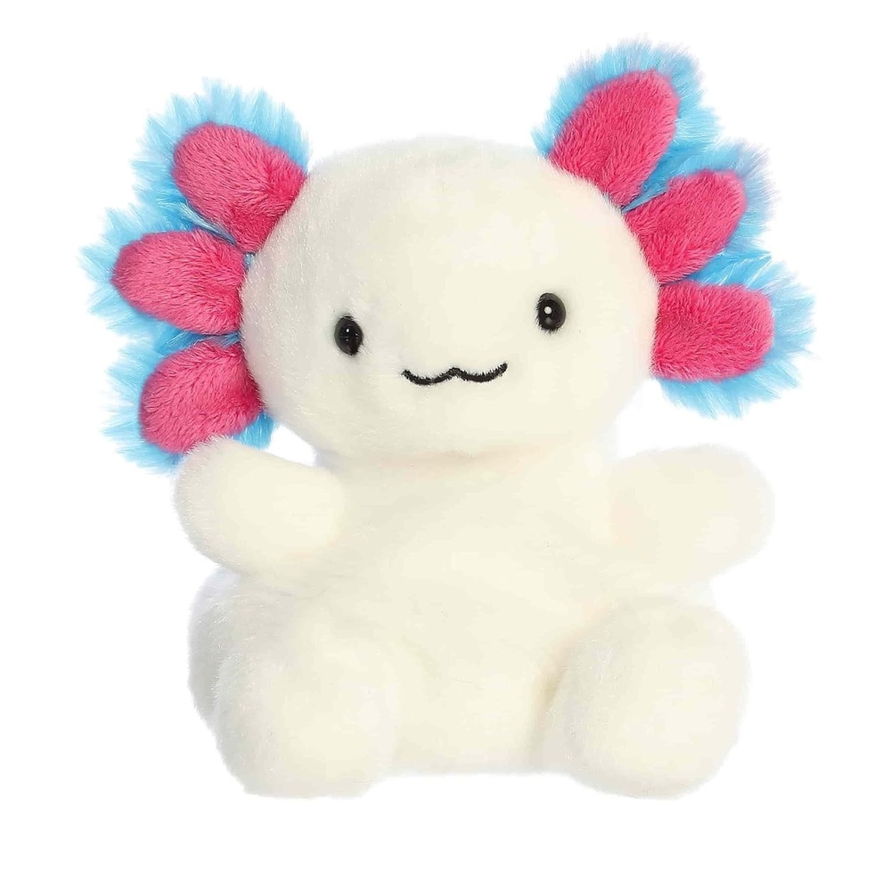 image:imageAurora Adorable Palm Pals Jax Bluegill Axolotl Stuffed Animal  Fun Collectible Plush for Kids and Adult Collectors  Perfect for Decorating Rooms and Birthday Gifts  White 55 Inches