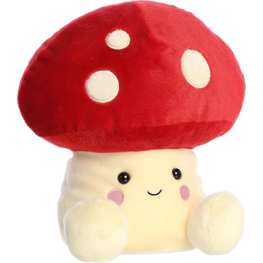 image:imageAurora Adorable Palm Pals Party Sized Amanita Mushroom Stuffed Animal  Fun Collectible Plush for Kids and Adult Collectors  Perfect for Decorating Rooms and Birthday Gifts  Red 12 Inches