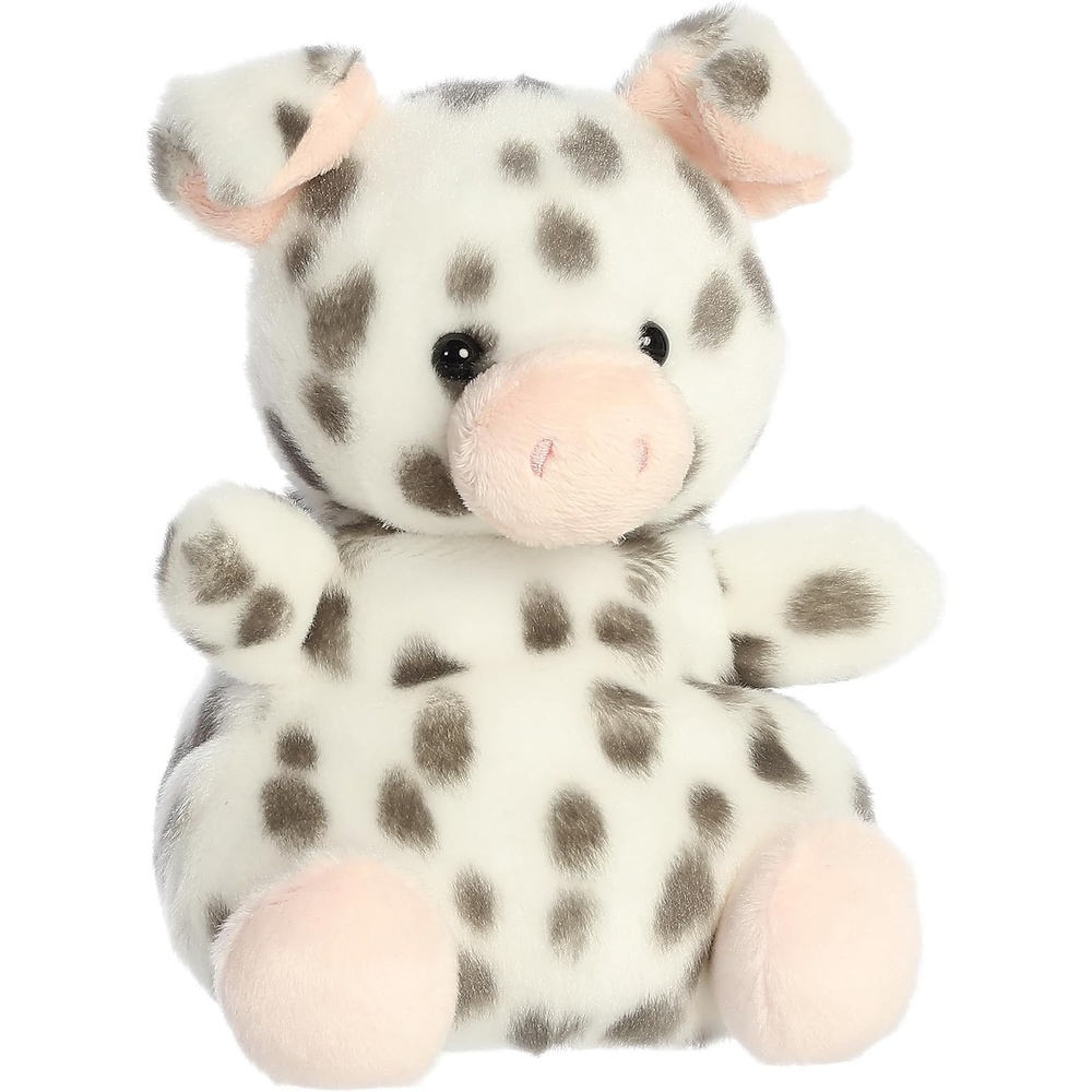 image:imageAurora Adorable Palm Pals Party Sized Piggles Spotted Piglet Stuffed Animal  Fun Collectible Plush for Kids and Adult Collectors  Perfect for Decorating Rooms and Birthday Gifts  Gray 8 Inches