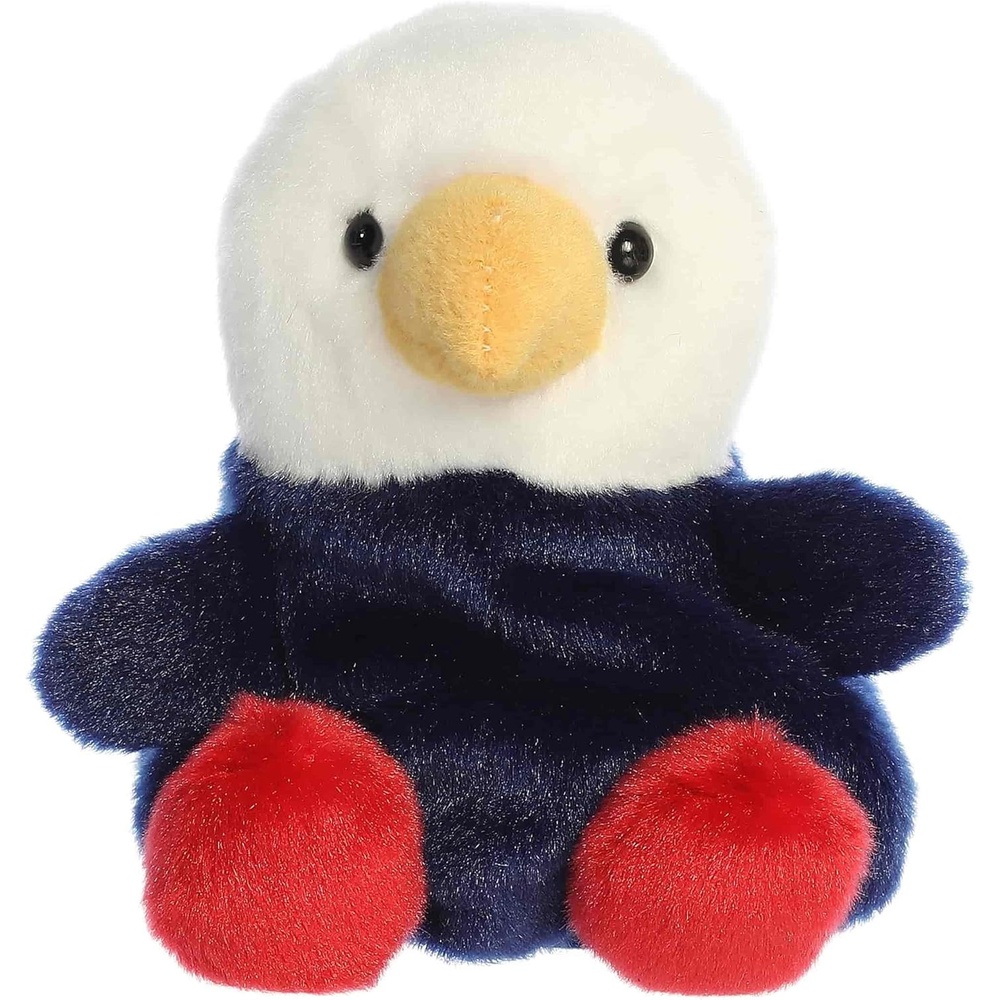 image:imageAurora Adorable Palm Pals Patriot Eagle Stuffed Animal  Fun Collectible Plush for Kids and Adult Collectors  Perfect for Decorating Rooms and Birthday Gifts  Multicolor 5 Inches