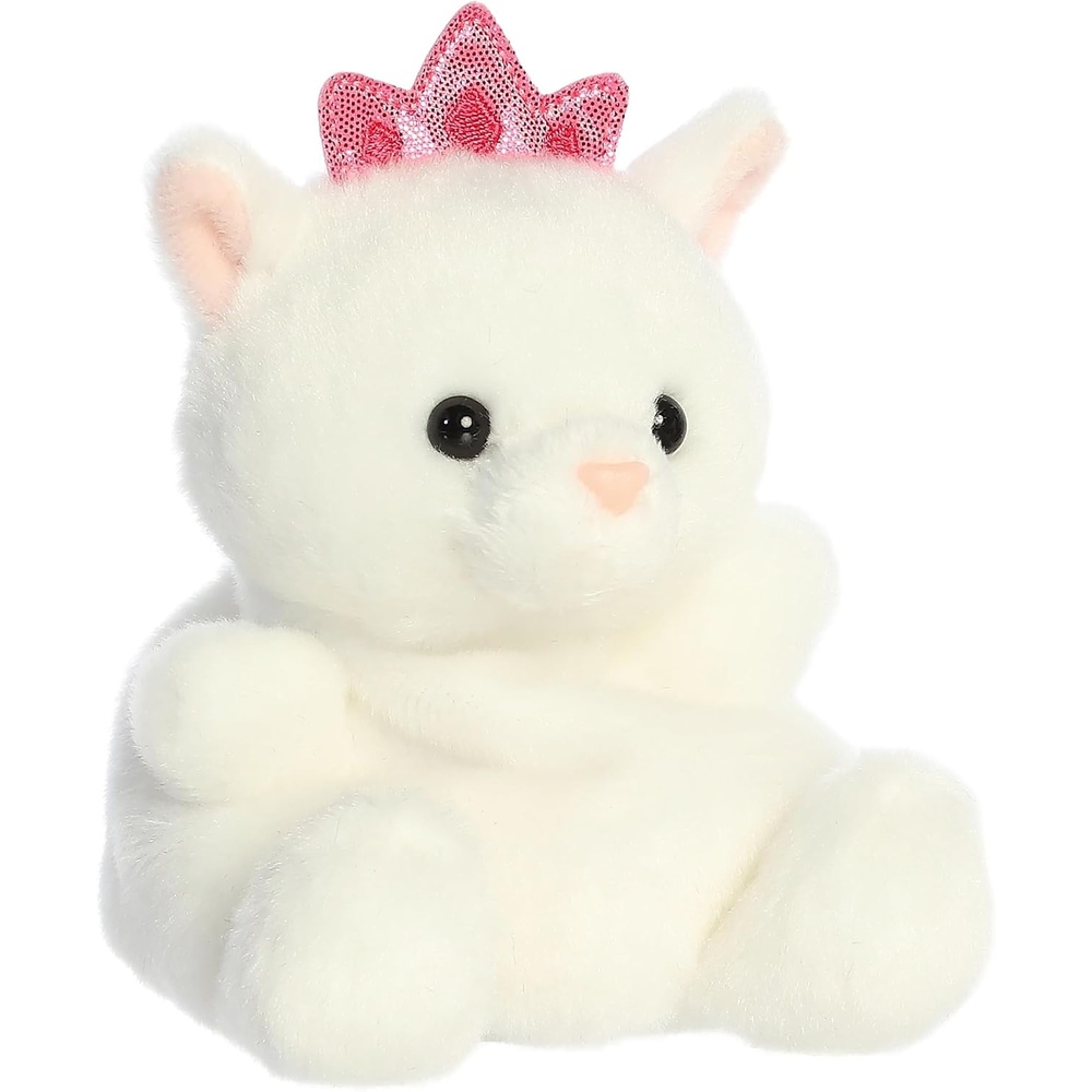 image:imageAurora Adorable Palm Pals Priscilla Princess Kitty Stuffed Animal  Fun Collectible Plush for Kids and Adult Collectors  Perfect for Decorating Rooms and Birthday Gifts  White 5 Inches