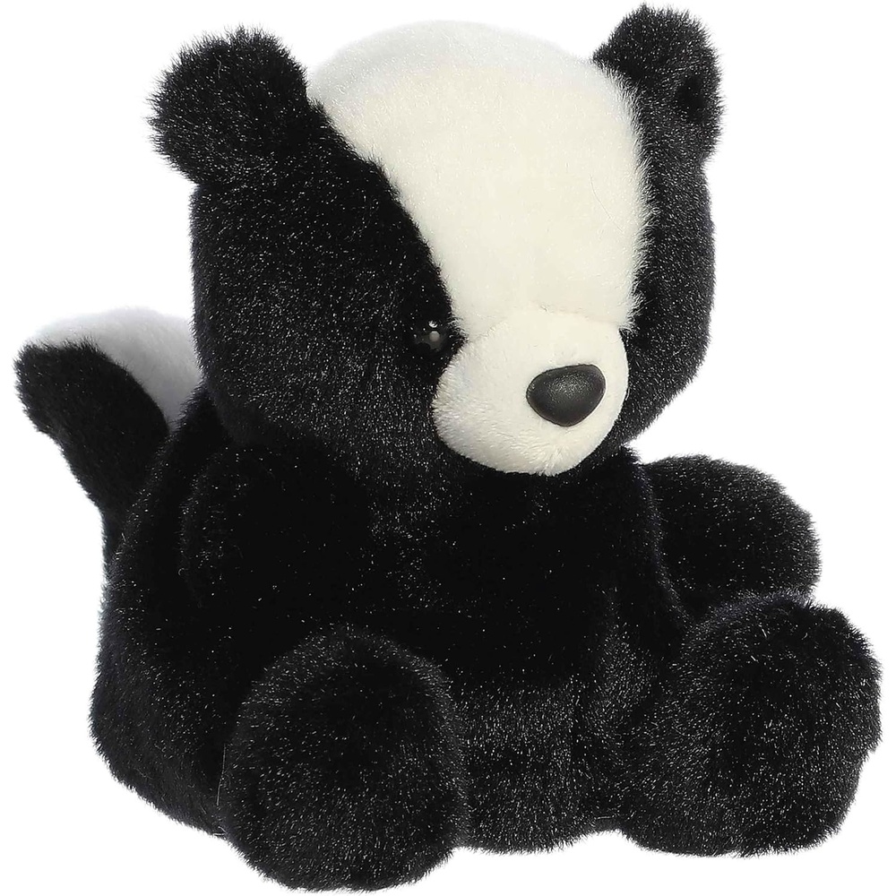 image:imageAurora Adorable Palm Pals Scout Skunk Stuffed Animal  Fun Collectible Plush for Kids and Adult Collectors  Perfect for Decorating Rooms and Birthday Gifts  Black 5 Inches