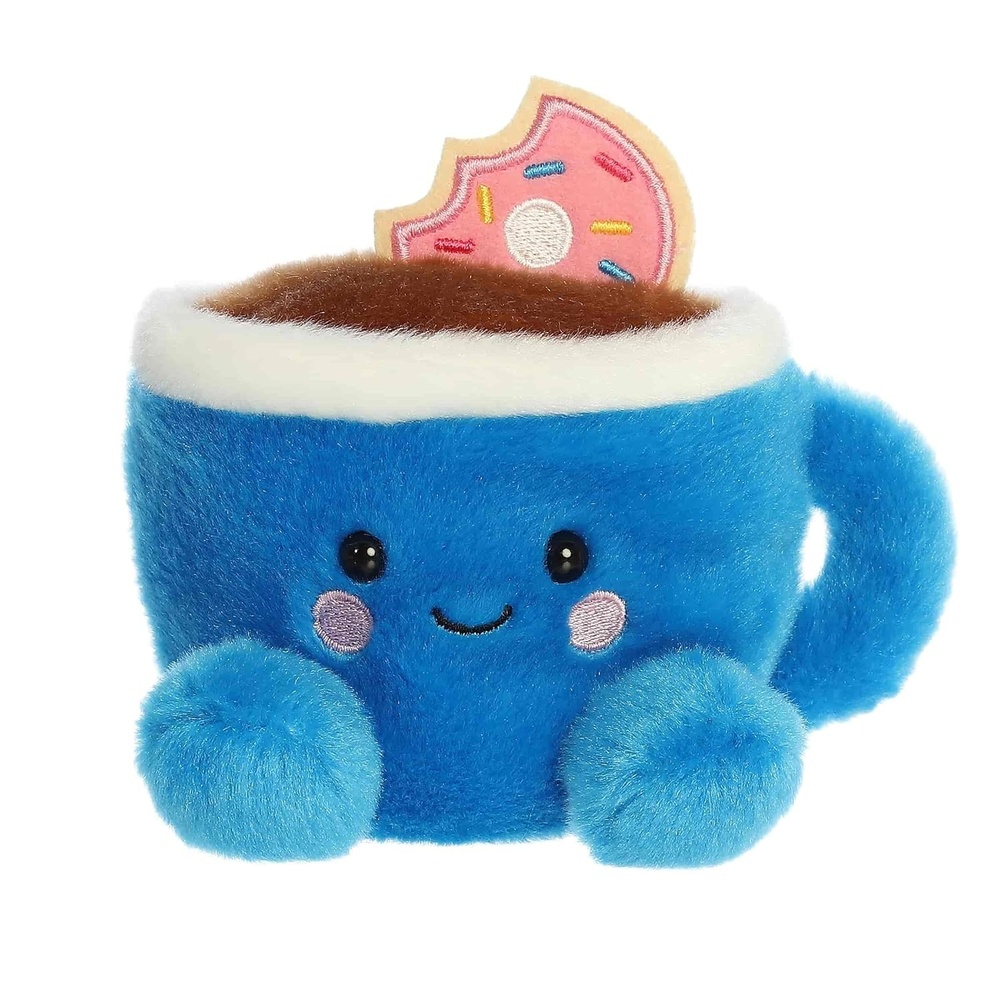 image:imageAurora Adorable Palm Pals Tariq Coffee amp Donut Stuffed Animal  Fun Collectible Plush For Kids and Adult Collectors  Perfect for Decorating Rooms and Birthday Gifts  Blue 5 Inches