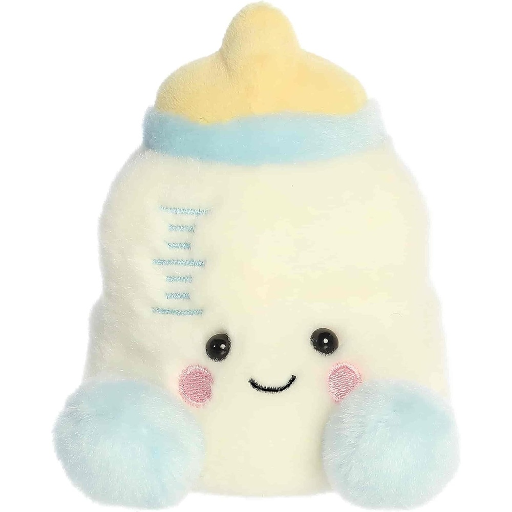 image:imageAurora Adorable Palm Pals Theo Baby Bottle Stuffed Animal  Fun Collectible Plush for Kids and Adult Collectors  Perfect for Decorating Rooms and Birthday Gifts  Blue 5 Inches