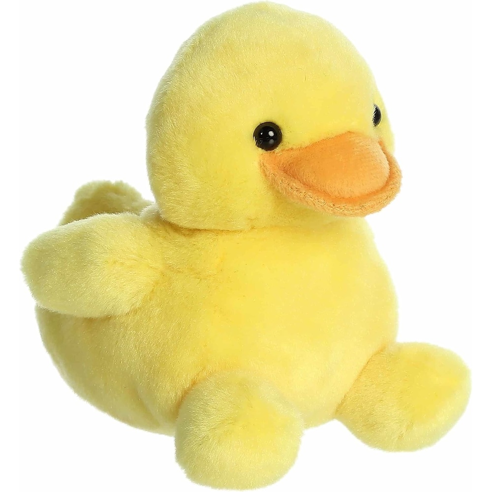 image:imageAurora Adorable Palm Pals Tubby Rubber Ducky Stuffed Animal  Fun Collectible Plush for Kids and Adult Collectors  Perfect for Decorating Rooms and Birthday Gifts  Yellow 5 Inches