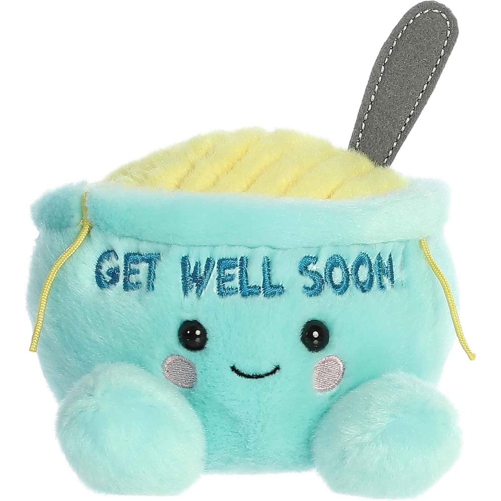 image:imageAurora Adorable Palm Pals Welly Chicken Soup Stuffed Animal  Fun Collectible Plush for Kids and Adult Collectors  Perfect for Decorating Rooms and Birthday Gifts  Blue 5 Inches