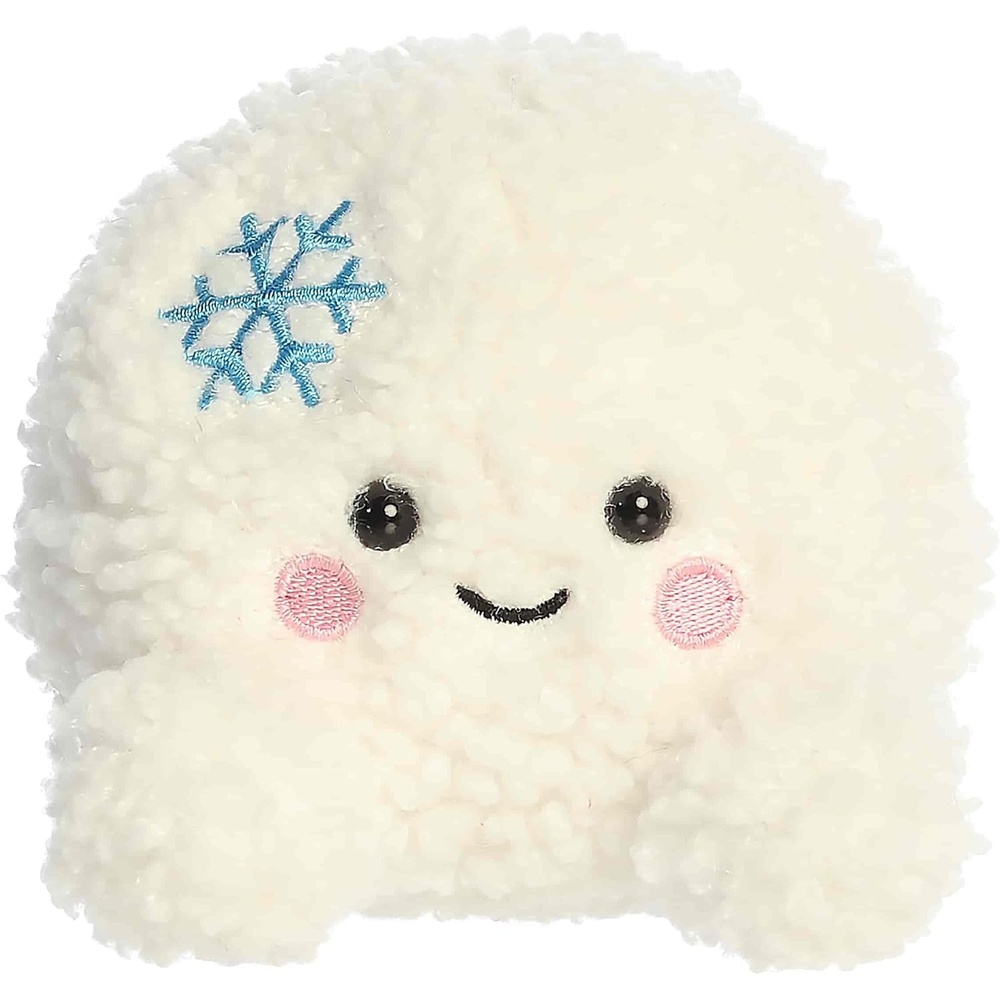 image:imageAurora Festive Palm Pals Chuck Snowball Stuffed Animal  Fun Seasonal Plush for Kids and Adult Collectors  Perfect for Holiday Decorations or Gifts  White 45 Inches