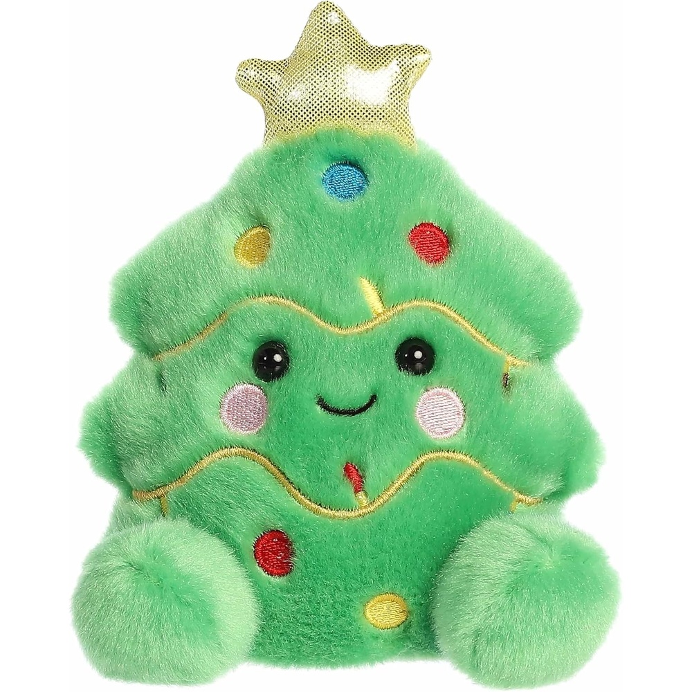 image:imageAurora Festive Palm Pals Douglas Christmas Tree Stuffed Animal  Fun Collectible Plush for Kids and Adult Collectors  Perfect for Holiday Decorations or Gifts  Green 5 Inches