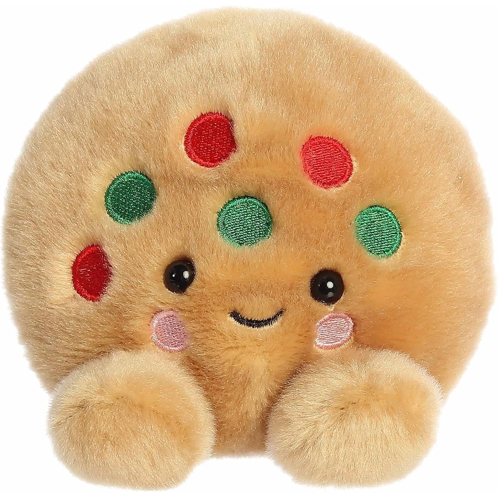 image:imageAurora Festive Palm Pals Kringle Cookie Stuffed Animal  Fun Collectible Plush for Kids and Adult Collectors  Perfect for Holiday Decorations or Gifts  Brown 5 Inches