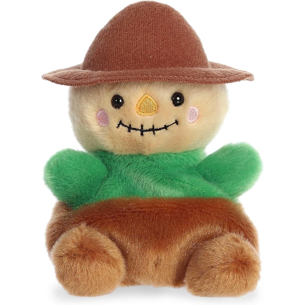 image:imageAurora Spooky Palm Pals Cornelius Scarecrow Stuffed Animal  Fun Collectible Plush for Kids and Adult Collectors  Perfect for Decorating Rooms and Birthday Gifts  Multicolor 5 Inches