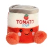 Aurora® Adorable Palm Pals™ Andy Tomato Soup Can™ Stuffed Animal – Fun Collectible Plush For Kids and Adult Collectors – Perfect for Decorating Rooms and Birthday Gifts – Red 4 Inches