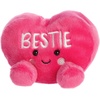 Aurora Adorable Palm Pals Bestie Candy Heart Stuffed Animal – Fun Seasonal Plush For Kids and Adult Collectors – Perfect for Decorating Rooms and Valentine’s Day – Pink 5 Inches