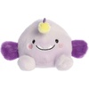 Aurora® Adorable Palm Pals™ Blinky Angler Fish™ Stuffed Animal – Fun Collectible Plush for Kids and Adult Collectors – Perfect for Decorating Rooms and Birthday Gifts – Purple 6.5 Inches