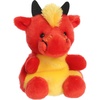 Aurora Adorable Palm Pals Bruce Chinese Dragon Stuffed Animal – Fun Collectible Plush for Kids and Adult Collectors – Perfect for Decorating Rooms and Birthday Gifts – Red 5 Inches