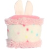 Aurora Adorable Palm Pals Bubbi Bunny Cake Stuffed Animal – Fun Collectible Plush For Kids and Adult Collectors – Seasonal Plush For Easter Holiday – Pink 5.5 Inches