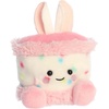 Aurora Adorable Palm Pals Bubbi Bunny Cake Stuffed Animal – Fun Collectible Plush For Kids and Adult Collectors – Seasonal Plush For Easter Holiday – Pink 5.5 Inches