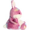 Aurora Adorable Palm Pals Buniberry Jellybean Bunny Stuffed Animal – Fun Collectible Plush For Kids and Adult Collectors – Seasonal Plush For The Spring Season – Purple 5.5 Inches