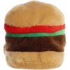 Aurora® Adorable Palm Pals™ Charles Cheeseburger™ Stuffed Animal – Fun Collectible Plush for Kids and Adult Collectors – Perfect for Decorating Rooms and Birthday Gifts – Brown 5 Inches