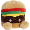 Aurora® Adorable Palm Pals™ Charles Cheeseburger™ Stuffed Animal – Fun Collectible Plush for Kids and Adult Collectors – Perfect for Decorating Rooms and Birthday Gifts – Brown 5 Inches