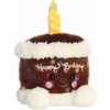 Aurora® Adorable Palm Pals™ Choco B’day Cake™ Stuffed Animal – Fun Collectible Plush for Kids and Adult Collectors – Perfect for Decorating Rooms and Birthday Gifts – Brown 5 Inches