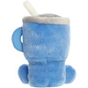 Aurora® Adorable Palm Pals™ Cliff Travel Cup™ Stuffed Animal – Fun Collectible Plush for Kids and Adult Collectors – Perfect for Decorating Rooms and Birthday Gifts – Blue 4.5 Inches