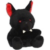 Aurora Adorable Palm Pals Dante Hellhound Stuffed Animal – Fun Collectible Plush for Kids and Adult Collectors – Perfect for Decorating Rooms and Birthday Gifts – Black 5.5 Inches