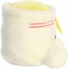 Aurora® Adorable Palm Pals™ Dashi Cup Noodles™ Stuffed Animal – Fun Collectible Plush for Kids and Adult Collectors – Perfect for Decorating Rooms and Birthday Gifts – White 5 Inches