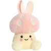 Aurora Adorable Palm Pals Diana Bunny Mushroom Stuffed Animal – Fun Collectible Plush For Kids and Adult Collectors – Seasonal Plush For Easter Holiday – Pink 5 Inches