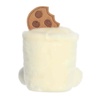 Aurora® Adorable Palm Pals™ Duncan Milk & Cookies™ Stuffed Animal – Fun Collectible Plush For Kids and Adult Collectors – Perfect for Decorating Rooms and Birthday Gifts – White 4 Inches