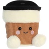 Aurora® Adorable Palm Pals™ Essie Coffee Cup™ Stuffed Animal – Fun Collectible Plush for Kids and Adult Collectors – Perfect for Decorating Rooms and Birthday Gifts – White 4.5 Inches