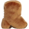 Aurora® Adorable Palm Pals™ Evan Cowboy Boot™ Stuffed Animal – Fun Collectible Plush for Kids and Adult Collectors – Perfect for Decorating Rooms and Birthday Gifts – Brown 4.5 Inches