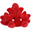 Aurora® Adorable Palm Pals™ Fall Maple Leaf™ Stuffed Animal – Fun Collectible Plush for Kids and Adult Collectors – Perfect for Decorating Rooms and Birthday Gifts – Red 6 Inches