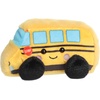 Aurora Adorable Palm Pals Friendly School Bus Stuffed Animal – Fun Collectible Plush for Kids and Adult Collectors – Perfect for Decorating Rooms and Birthday Gifts – Yellow 5.5 Inches