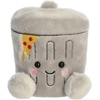 Aurora® Adorable Palm Pals™ Garbanzo Trashcan™ Stuffed Animal – Fun Collectible Plush for Kids and Adult Collectors – Perfect for Decorating Rooms and Birthday Gifts – Gray 4.5 Inches