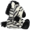Aurora® Adorable Palm Pals™ Grévy Zebra™ Stuffed Animal – Fun Collectible Plush for Kids and Adult Collectors – Perfect for Decorating Rooms and Birthday Gifts – White 4 Inches