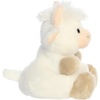 Aurora Adorable Palm Pals Halleigh Highland Cow Stuffed Animal – Fun Collectible Plush for Kids and Adult Collectors – Perfect for Decorating Rooms and Birthday Gifts – White 5 Inches
